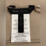 BCBGMAXAZRIA New  Beige Nude Tan Bandage Skirt Photo 2