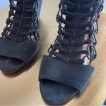 Vince Camuto Black Cage Heeled Edgy Sandals Size 9 Photo 3