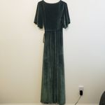 Baltic Born Meghan Velvet Wrap Maxi Dress New Without Tags Photo 6