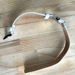 Skagen Steel Ladies Watch Beautiful White Leather White Dial Original Box Incl. Photo 10