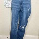 Judy Blue  High Waist Distressed Straight Leg Boyfriend Jeans Size 7/28 Photo 0