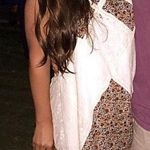 Umgee Brown/Creme/Navy Floral Open Back Lace Dress Photo 0