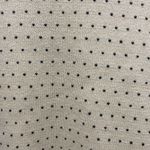 Ellison  Cream with Black Stitch Hearts Crew Neck Knit Sweater Small Photo 2