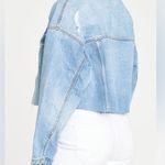 Daze Denim The Main Squeeze Crop Jacket in Throwdown Distressed Large Photo 5