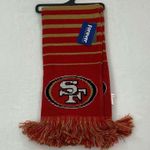 NFL San Francisco SF 49ers Football FOCO Team Logo Acrylic Winter Scarf Scarve B Photo 0