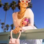 Barbie Limited Edition Pink Truly Mini Purse with Gold Accents, Iconic! Photo 1