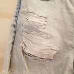 American Eagle {4}  Mom Short Denim Jean Distressed Destroyed Ripped Photo 6