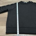 T By Alexander Wang Snap Sleeve French Terry‎ Sweatshirt Black Size XS Photo 11