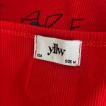 😍😍😍 Yellow The Label Red Graphic Women's Tank Top Size M Photo 5