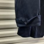 Adrianna Papell  Trench Jacket Blazer Women's Size Medium Navy Blue Long Sleeve Photo 7