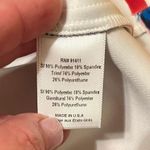 Clover Canyon NWT Art Deco Striped Sleeveless Cropped Scuba Tank Red Blue Size S Photo 6