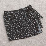 Xhilaration Floral Wrap Mini Skirt Photo 0