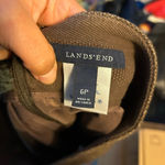 Lands' End Lands’ End Brown Wool Blend A-Line Skirt Photo 3