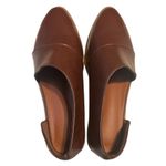 Boutique Brown Faux Leather Boots Booties with Cutout Sides Size 8 New Photo 2