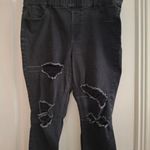 Maurice's  XL  Black Distressed Skinny Jeans Photo 6