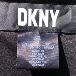 DKNY  Cocktail Dress 8 Black Sequined Long Sleeve Tuxedo Sheath Double Breasted Photo 5