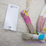 NEW Free People x mello the label Brazilian bikini top, size‎ M Yellow Size M Photo 11