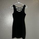 Heart & Hips Women’s Small Black Sleeveless Bodycon Dress Crisscross Back S Photo 3