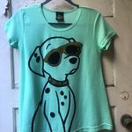 Napoli Unisex Mint Green Filet Mignon Me Printed retro puppy Scoop Neck Tee M Size M Photo 7