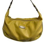 Nine & Co. Yellow Handbag Shoulder Bag Purse Faux Leather Retro Y2K Babydoll Photo 0