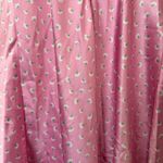 ZARA Floral Satin Effect Mini Dress Pink XS Photo 4