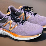 New Balance Fresh Foam 680 V7 Purple/Black/Orange Women's Running Shoes Size 11B Photo 0