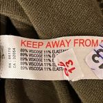 Anthropologie Daily Practice asymmetric tank top dress with ruched waist, color moss, sz S,NWT Photo 10