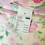 Elodie NWT  Ruched Bust Ruffle Sleeve Top in Pink Multi Photo 3