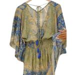 Raga Jai Paisley Print Bell Sleeve Dress Size XS New with Tag MSRP $170 Photo 7