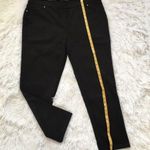 Ruby Rd . Women's Wild Mix 2019 black straight leg pull on pants size Large Photo 3