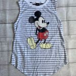 Disney Classic Mickey Mouse Gray and White Tank Top Muscle Tee Photo 1