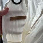 Rebecca Minkoff  White Overall Denim Dress Photo 6