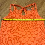 The North Face  Small Orange Woven Breezeback Tank Top Lightweight Activewear Photo 2