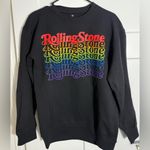 The Rolling Stones , womens black crew neck sweatshirt, new with tags Photo 2