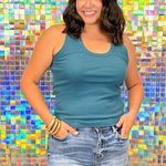 Z Supply Sirena Rib Tank - Cabana Green Photo 1