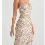House Of CB Charlotte' Peony Print Midi Sundress Size XS Photo 4