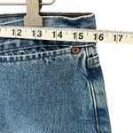 Gap Vintage Y2K Long Rivet Jean Skirt 10 Blue Light Wash Denim Boho Western Photo 7