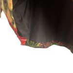 Chico's Women Cotton Jacket Top M Colorful Floral Tapestry Sequins Artsy Glam Photo 4