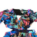 Baltic Born  Bastina Open Back Maxi Dress Floral Print Flowy Bold Size Small NWT Photo 3