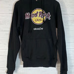 Hard Rock NWT  Cafe Krakow classic pullover hood black size Small Photo 0