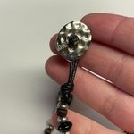 CHAPS Signed  Tiger’s Eye Bead Beaded Silver Tone Clasp Necklace Photo 7