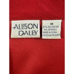 Allison Daley Y2K  Faux Suede Shirt w/embroidered Floral Western Cowgirl Boho-M Photo 4