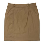 Ralph Lauren Lauren Khaki Straight Minimalist Pencil Skirt Size Women's 10 Photo 0
