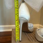 White Heels Size 8 Photo 6