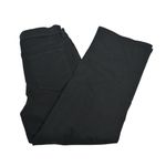 Athleta Womens 4 Petite Flex Kick Flare Jeans in Black Photo 2