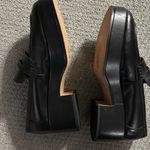 Dolce Vita New Yanni Leather Platform Loafers Black Size 9.5 Photo 3