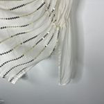 Source Unknown Cover kimono wrap sequined off white Photo 9