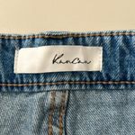 Kacan distressed blue Jean mini western skirt Size M Photo 3