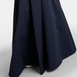 STAUD Joli Open-Back Full Skirt Maxi Dress Gown Navy Blue NWT Size 4 Photo 15