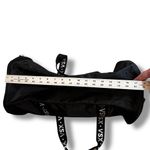 Victoria's Secret  NWT Duffle Bag Black Logo Pockets Gym Beach Sports School VSX Photo 7